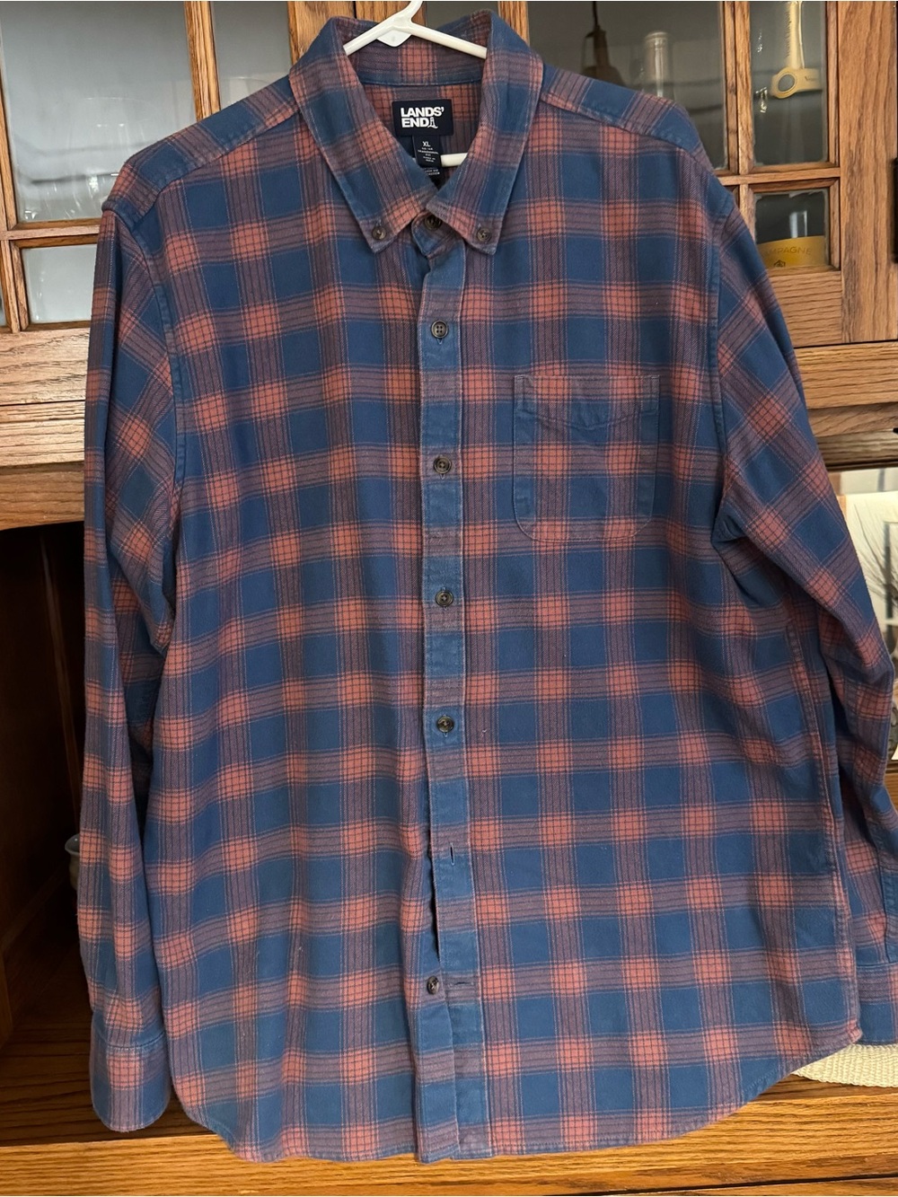Lands End flannel shirt - men’s XL